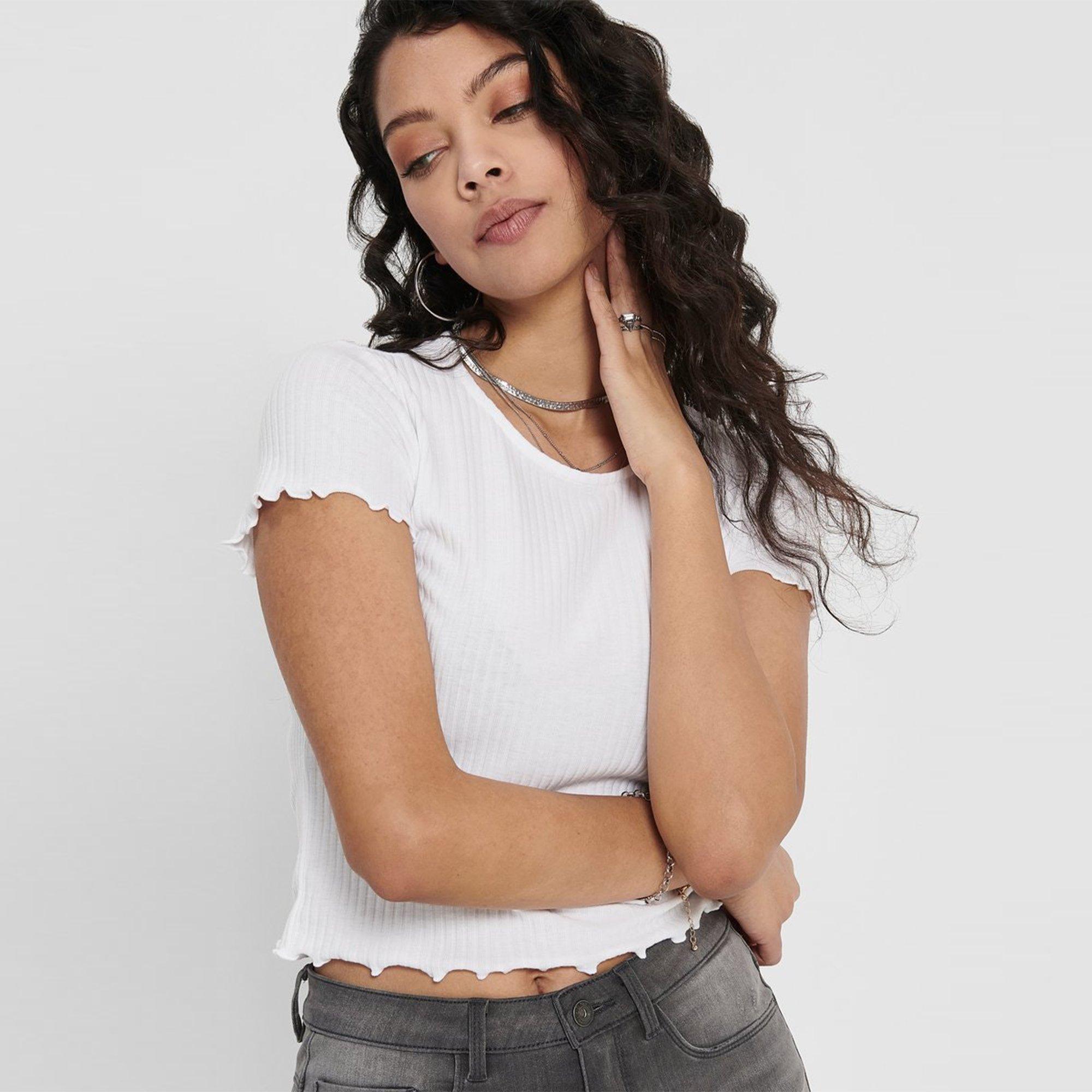 ONLY Emma Kurzarm T-Shirt  