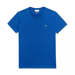 LACOSTE T-Shirt, Modern Fit, kurzarm  Blau
