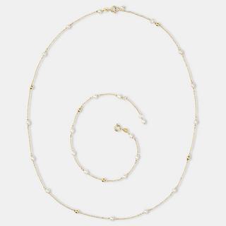 L' Atelier Gold 18 Karat by Manor  Parure collana/braccialetto 