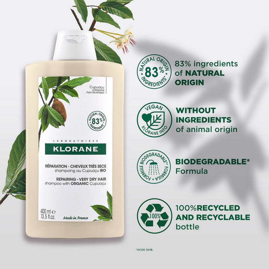 KLORANE BIO-Cupuaçu Reparierendes Shampoo 