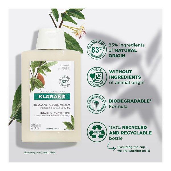 KLORANE BIO-Cupuaçu Reparierendes Shampoo 