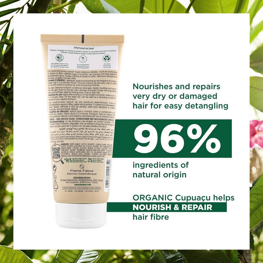 KLORANE Cupuaçu biologico Balsamo riparatore 