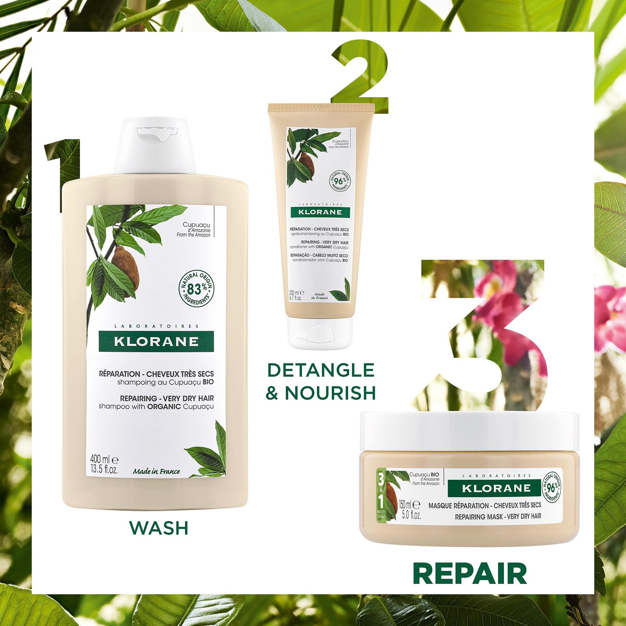 KLORANE BIO-Cupuaçu 3-in-1 Reparierende Maske 