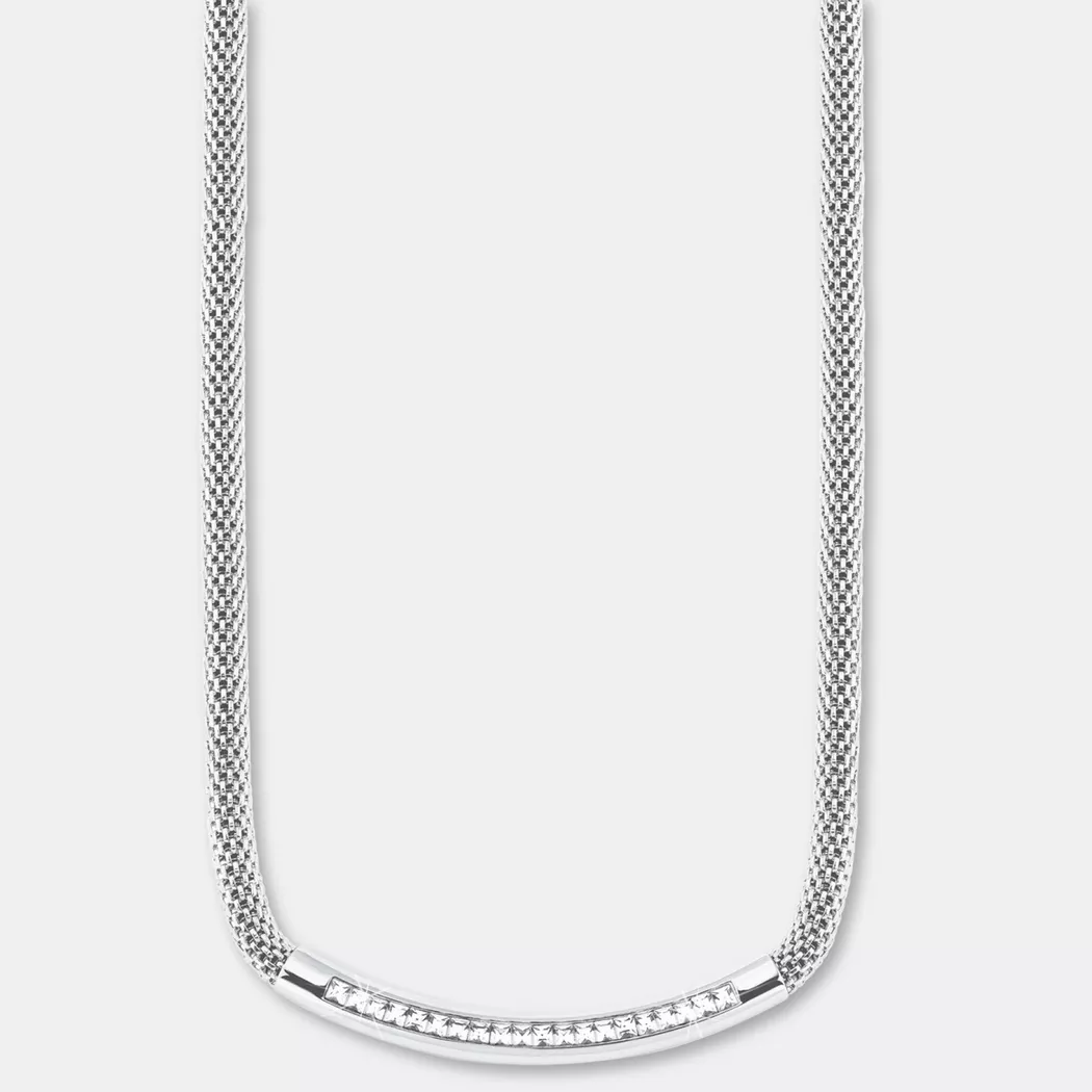 s. Oliver - Halskette, 45cm, Silber
