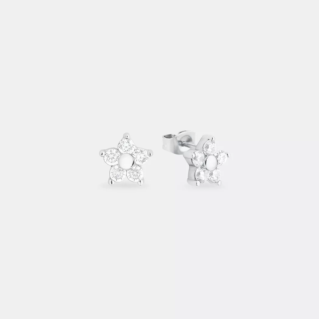 Amor - Ohrstecker, One Size, Silber