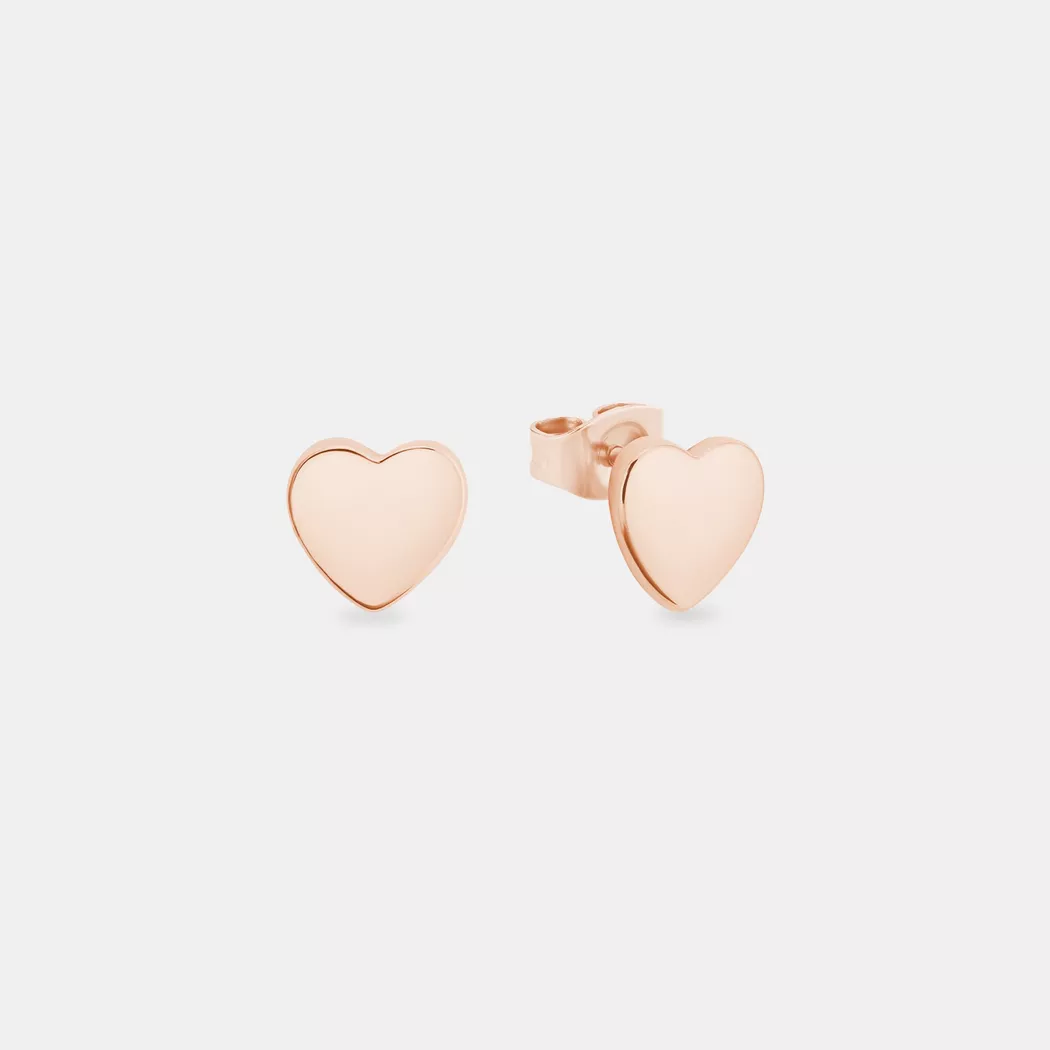 Amor - Ohrstecker, One Size, Silber