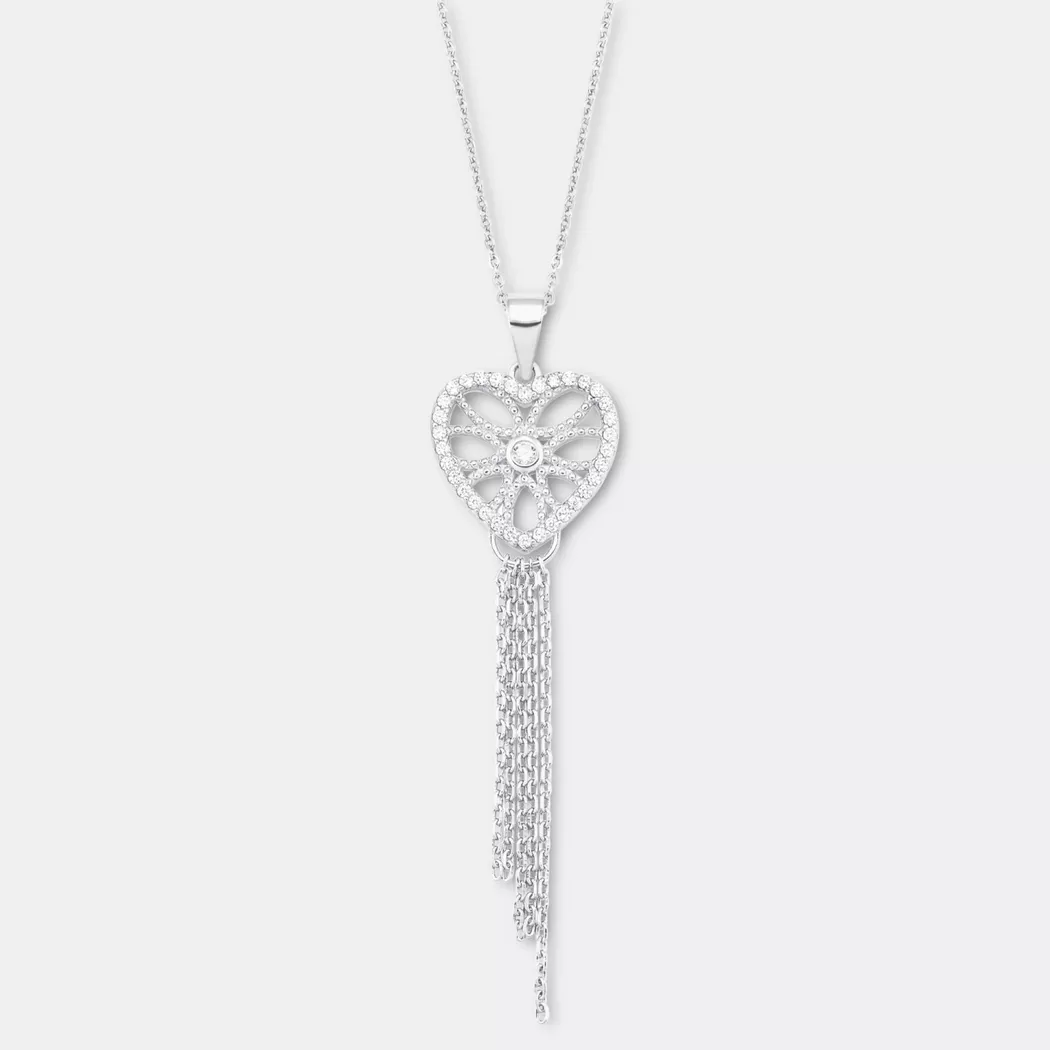 Amor - Schmuckset, One Size, Silber