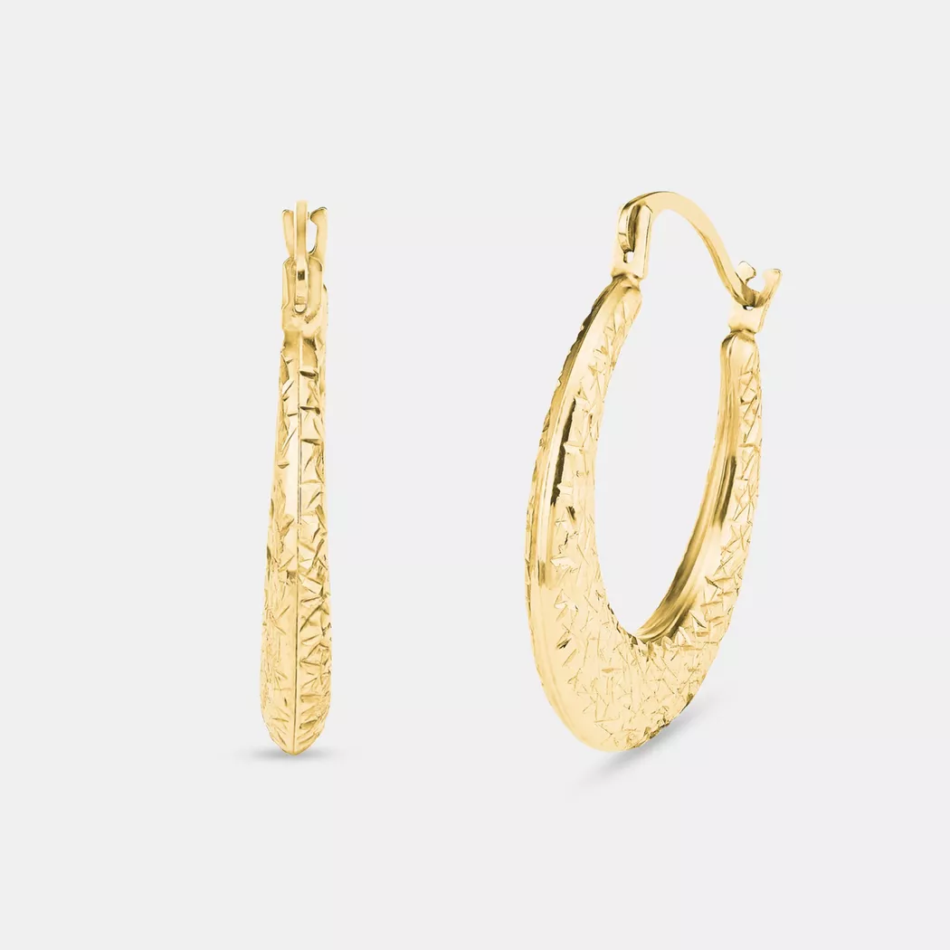 Amor - Creolen, One Size, Gelbgold