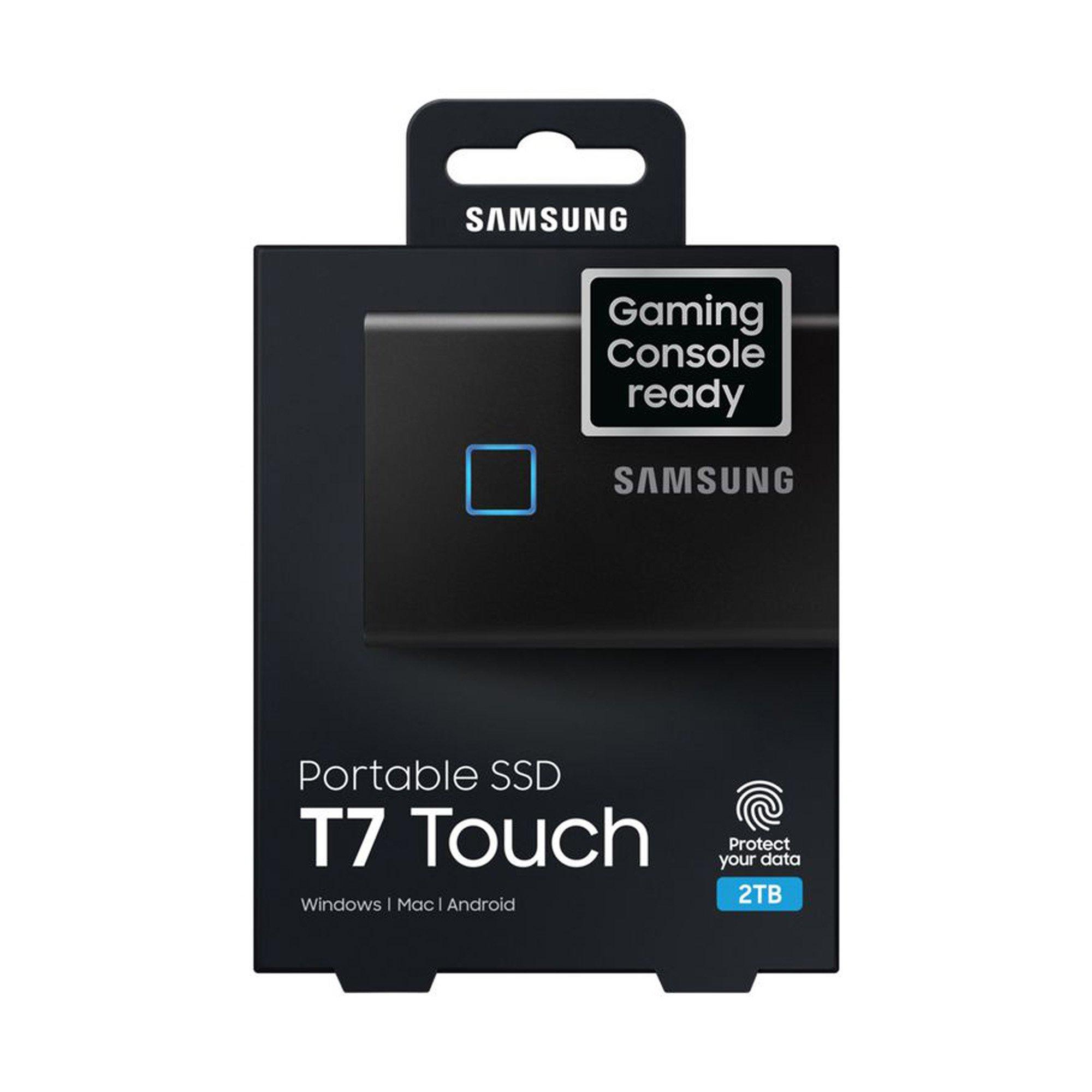 SAMSUNG T7 Touch Portable SSD 