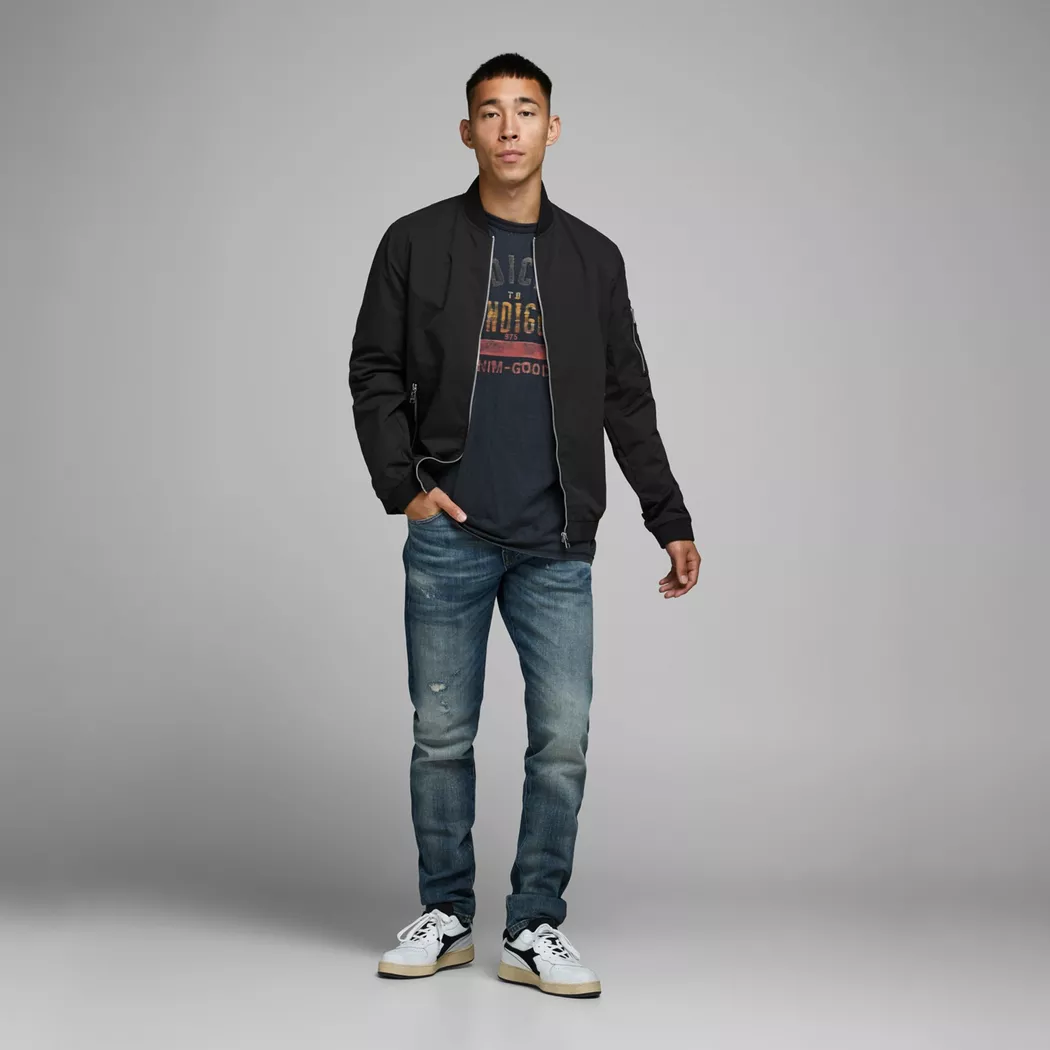 Jack & Jones - Bomberjacke, für Herren, Black, Größe L