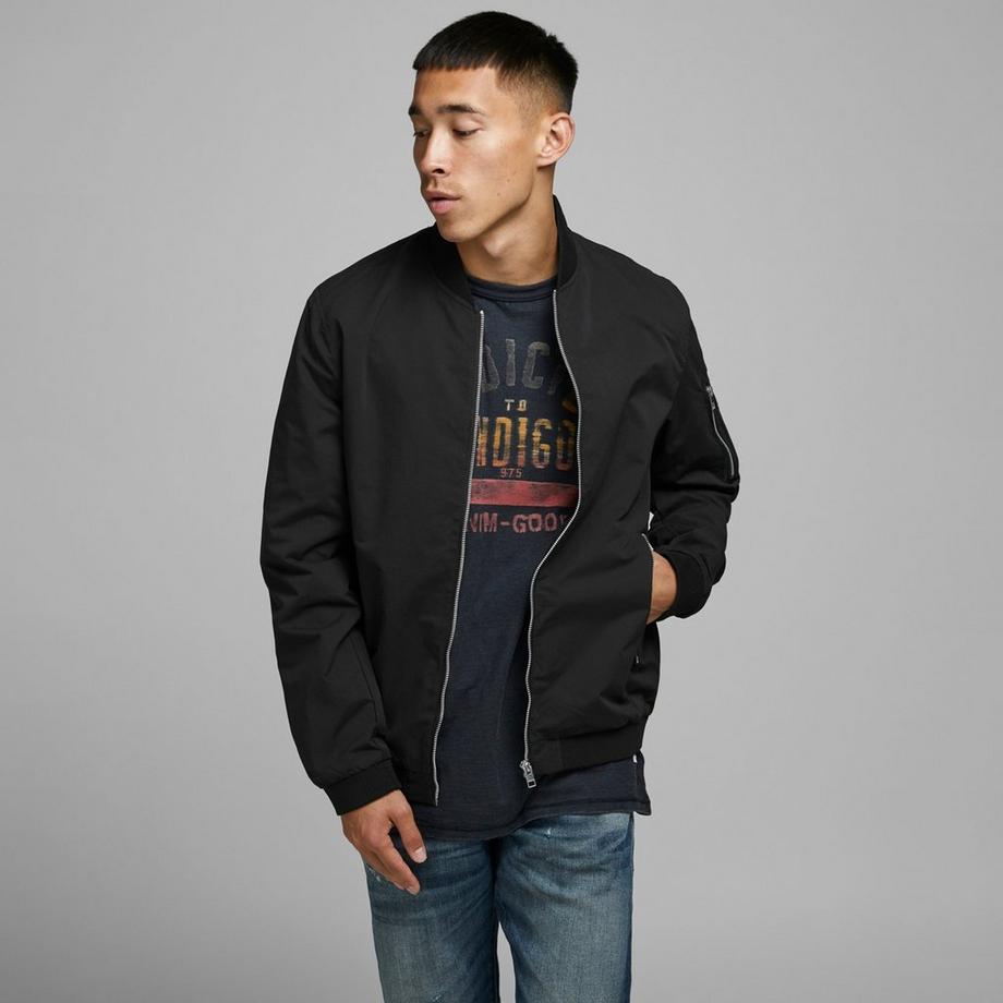 JACK & JONES Bomber con Cerniera  