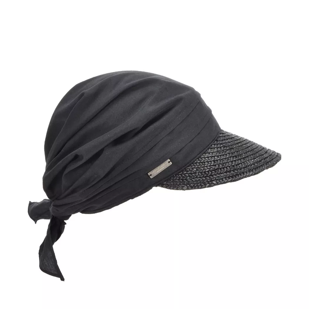 Seeberger - Cap, für Damen, Black, Größe Onesize