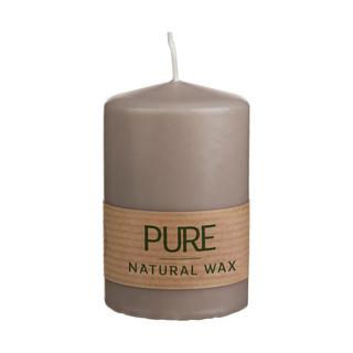 Pure Candle in the glass Pure 10% Bees Wax + Nature Wax 