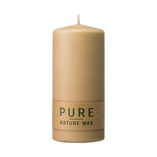 Pure Candle in the glass Pure 10% Bees Wax + Nature Wax 