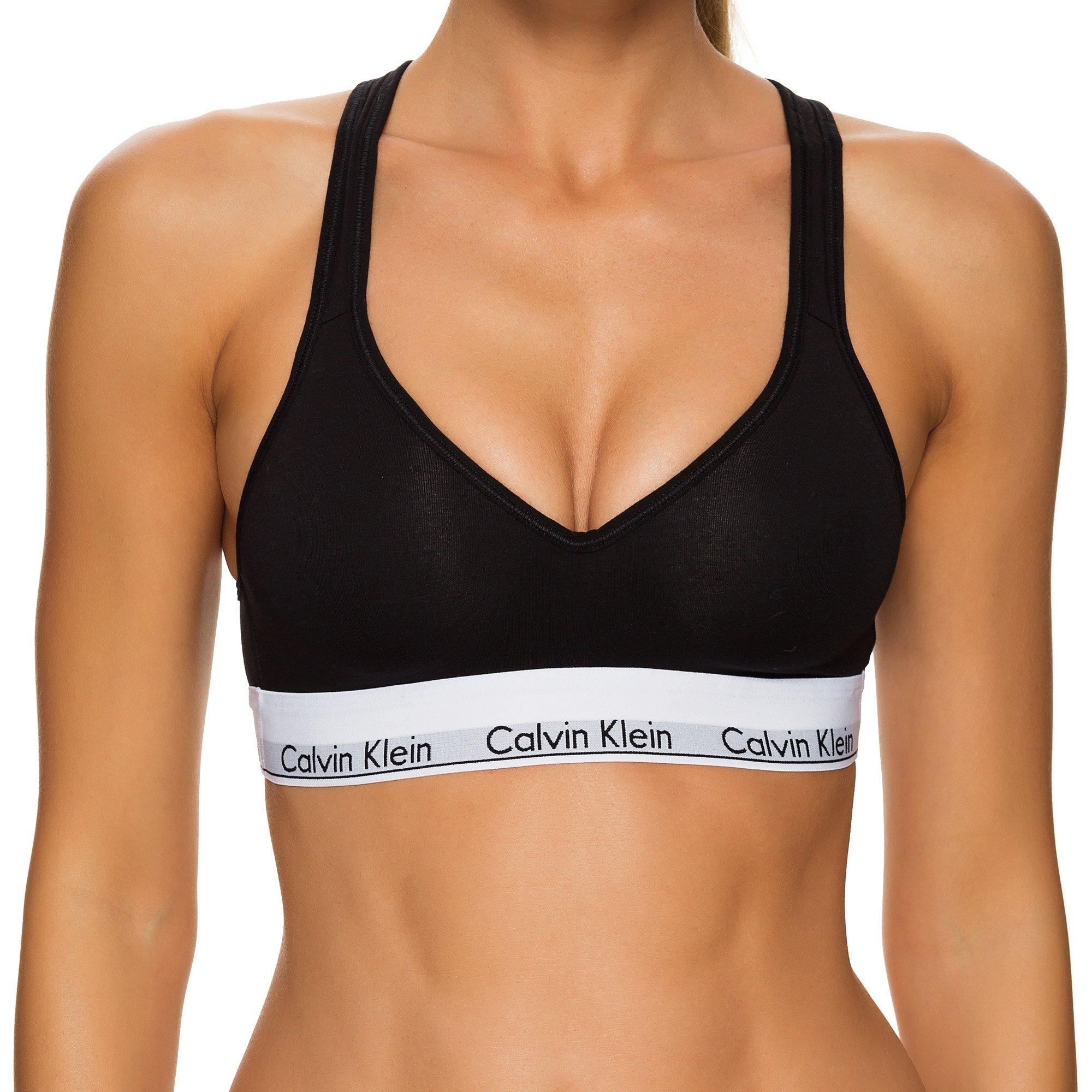 Image of Calvin Klein Modern Cotton Bralet - L