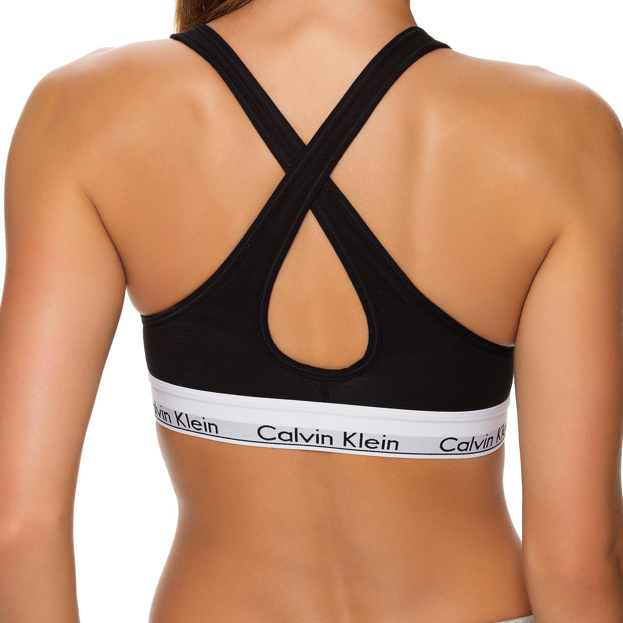 Calvin Klein Modern Cotton Bustier avec Bretelles  