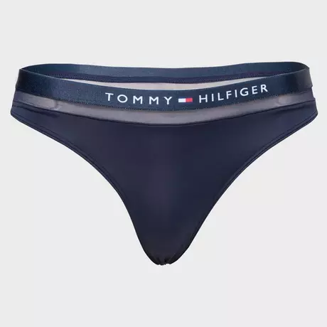 TOMMY HILFIGER Sheer Flex Micro
 String Navy