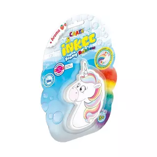 Craze Inkee boule de bain licorne, assortiment aléatoire