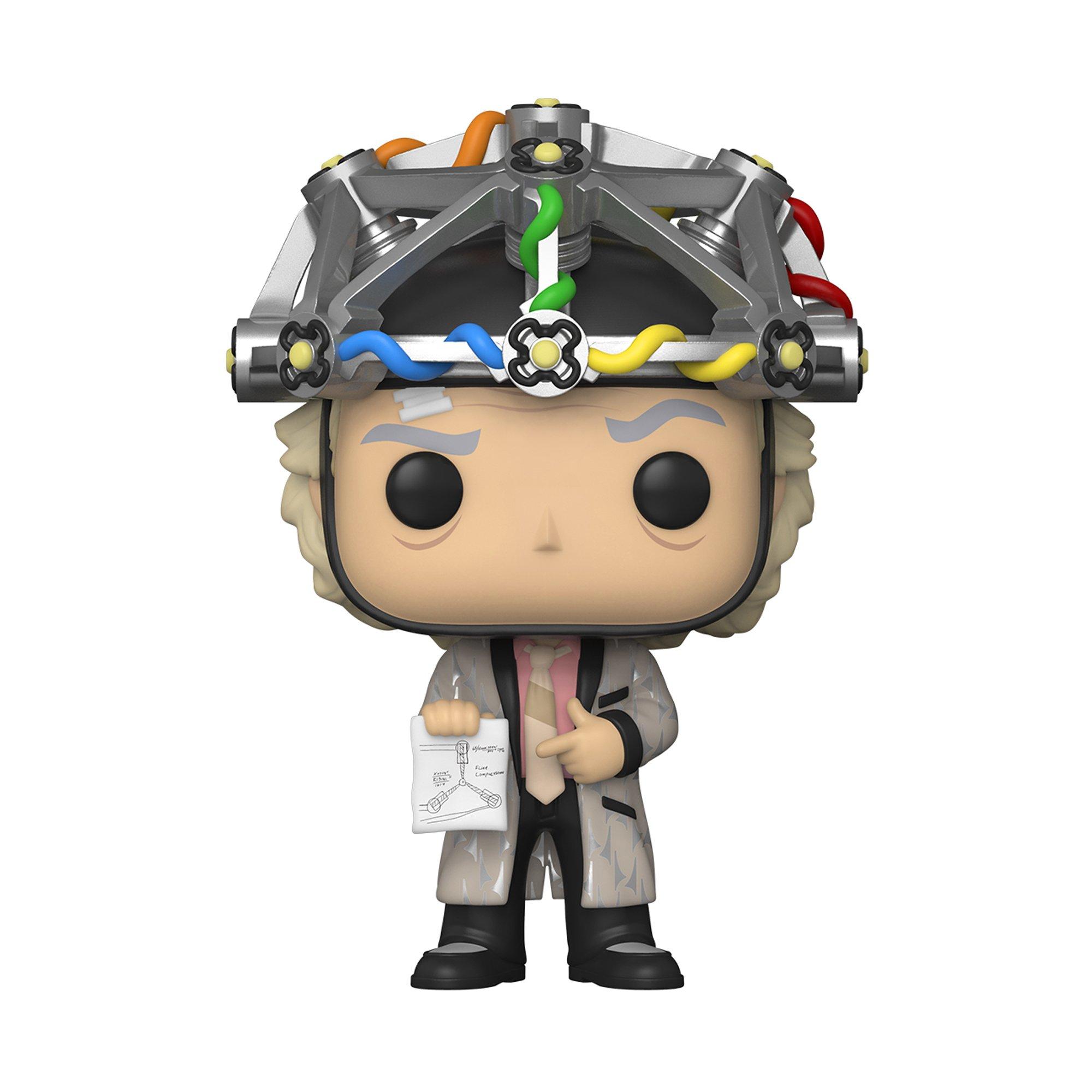 Image of Pop Movie, Back To The Future, Doc Mit Helm Unisex Multicolor