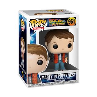 Funko  POP Movies, Back to the Future, Marty in Puffy Vest 