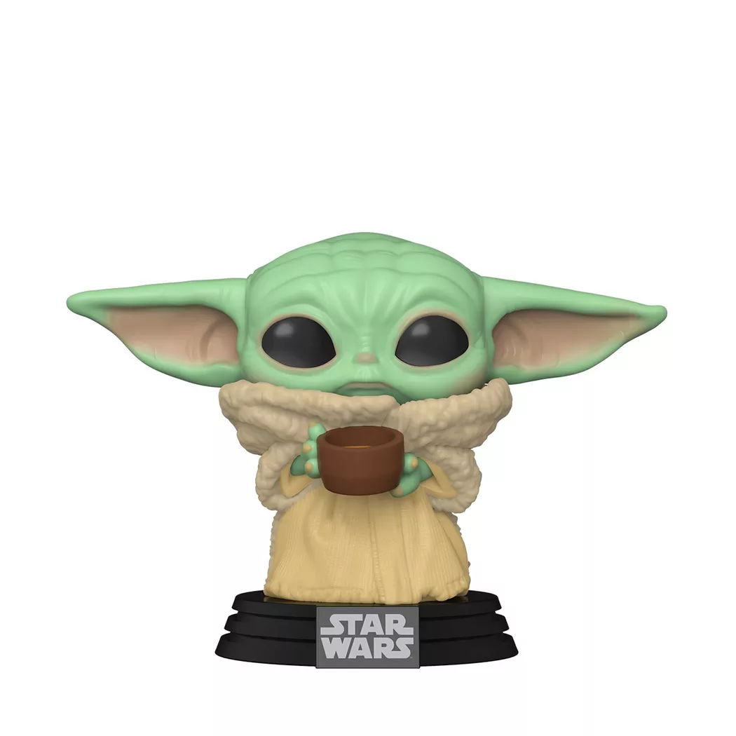 POP -  Star Wars,Mandalorian, The Child with cup, Multicolor