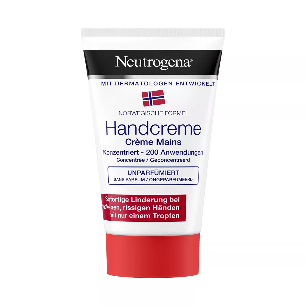 Neutrogena - Handcreme unparfümiert, Norw. Formel - Unparfümiert, 50 ml