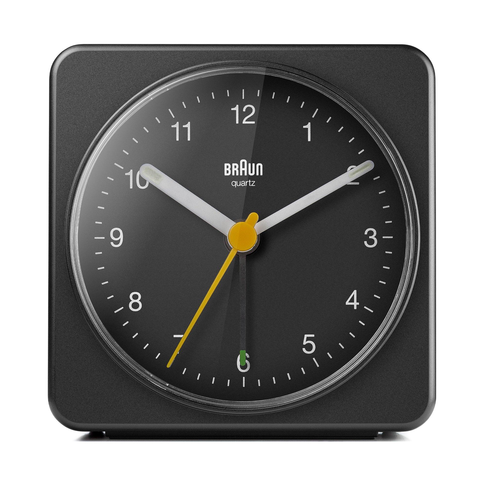 Image of Analogwecker Unisex Black 80mm