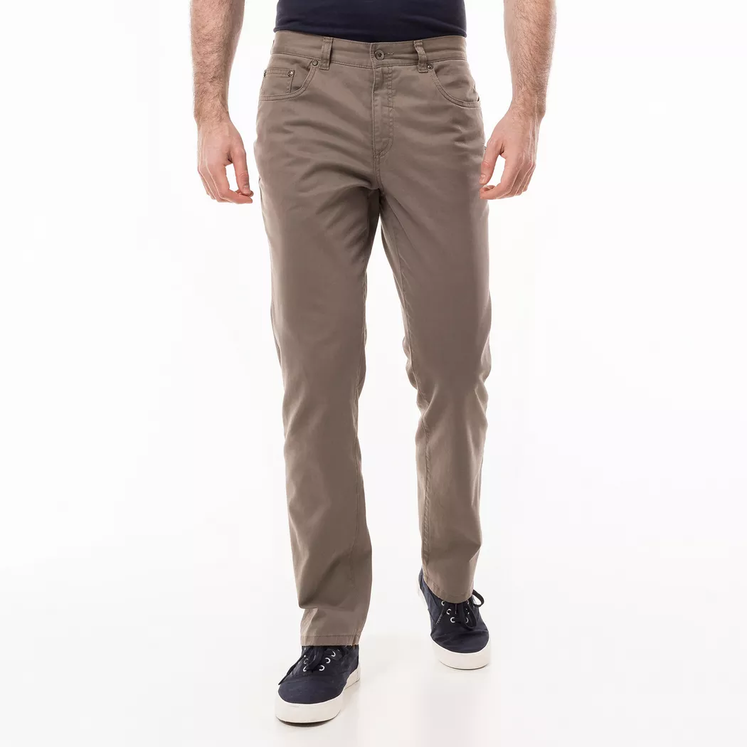 Manor Man - Five-Pocket, Comfort Stretch, für Herren, Taupe, Größe W32/L30
