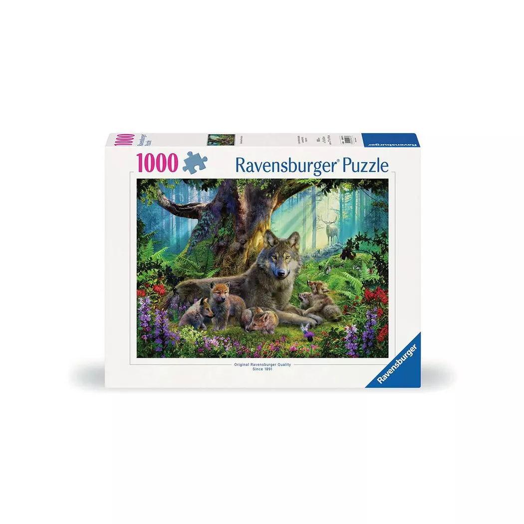 Ravensburger - Wölfe im Wald, 1000 Teile, Multicolor