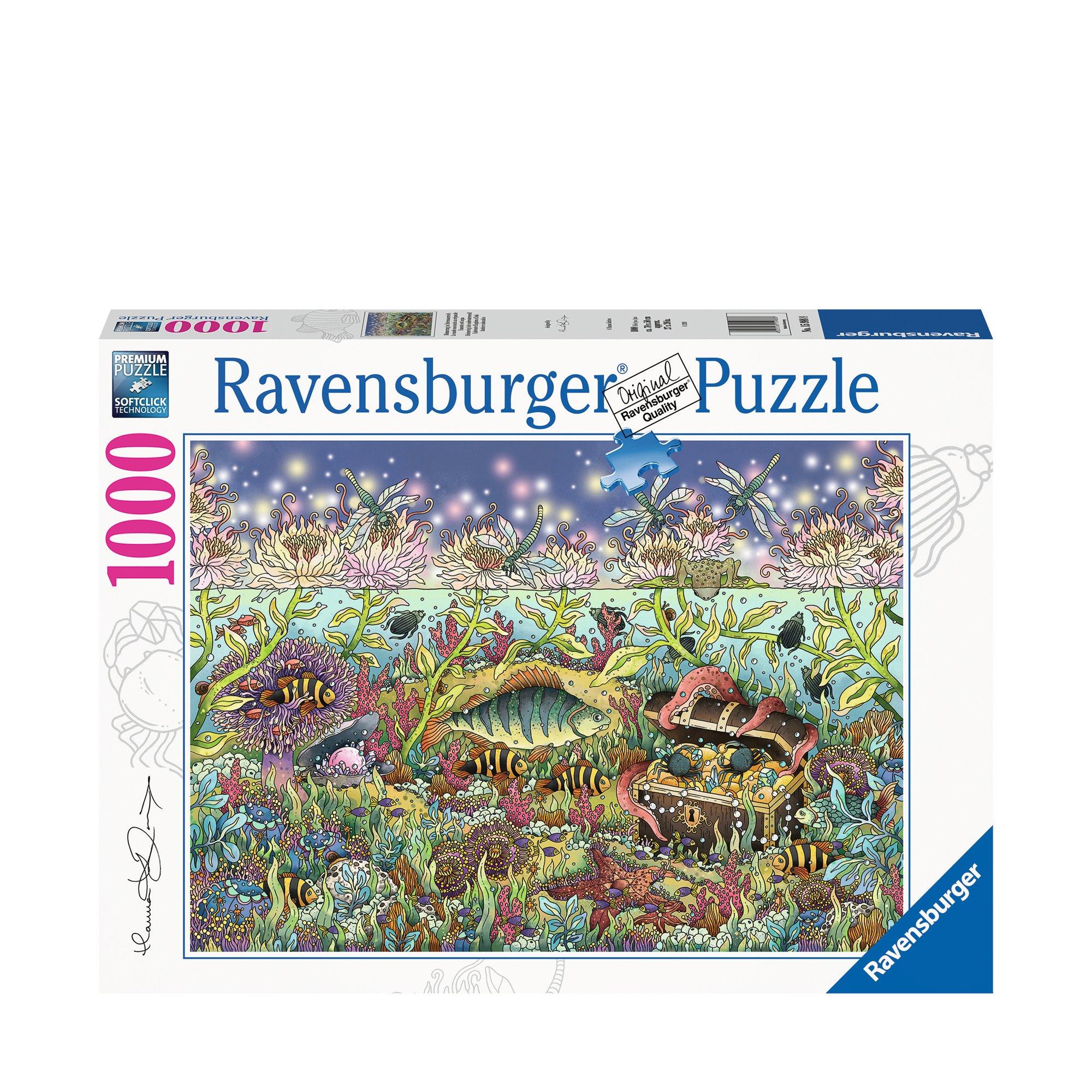 Image of Puzzle Dämmerung im Unterwasserreich, 1000 Teile Multicolor