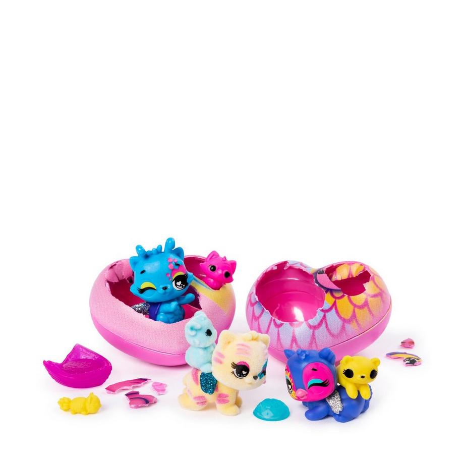 Hatchimals  Hatchimals CollEGGtibles, Coffret Multi animalerie Pet Obsessed avec 3 CollEGGtibles, 3 animaux de compagnie et accessoires (les styles peuvent varier) 