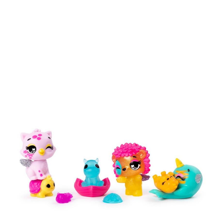 Hatchimals  Hatchimals CollEGGtibles, Coffret Multi animalerie Pet Obsessed avec 3 CollEGGtibles, 3 animaux de compagnie et accessoires (les styles peuvent varier) 