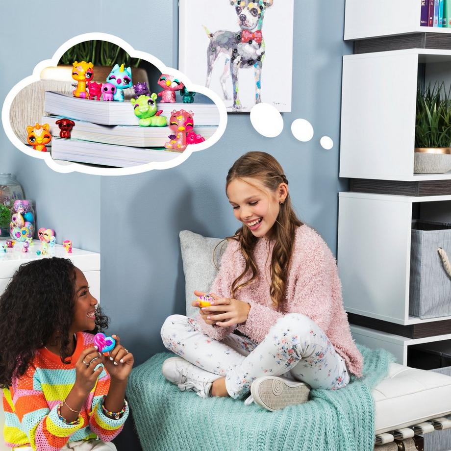Hatchimals  Hatchimals CollEGGtibles, Coffret Multi animalerie Pet Obsessed avec 3 CollEGGtibles, 3 animaux de compagnie et accessoires (les styles peuvent varier) 