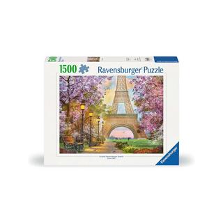 Ravensburger  Puzzle Amore a Parigi, 1500 Pezzi 