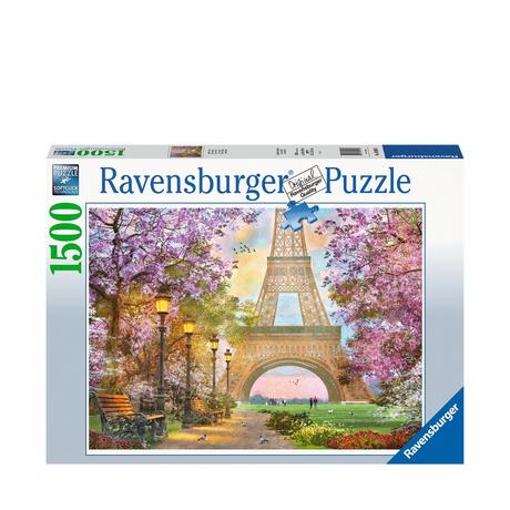 Ravensburger  Puzzle Amour à Paris, 1500 Pièces 