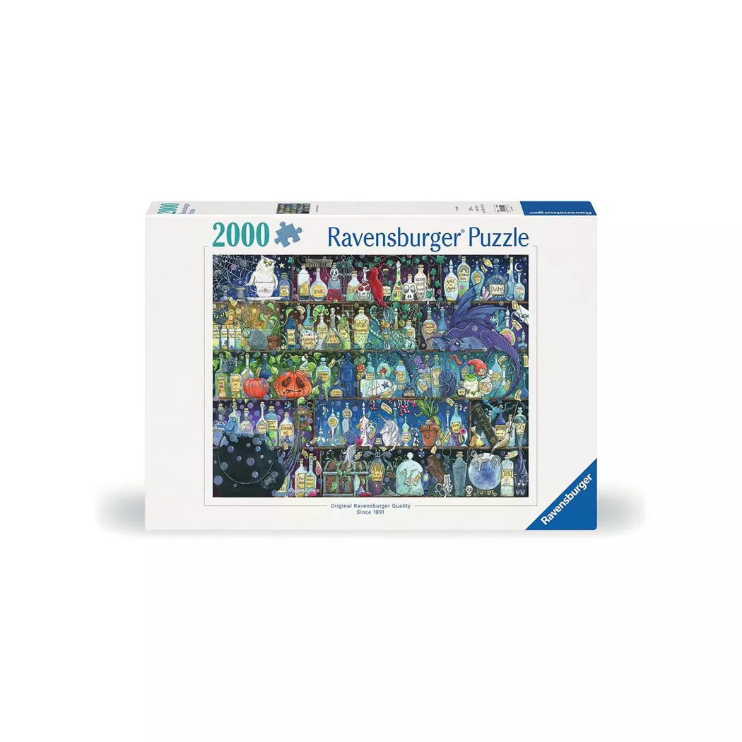 Ravensburger - Puzzle Der Giftschrank, 2000 Teile, Multicolor