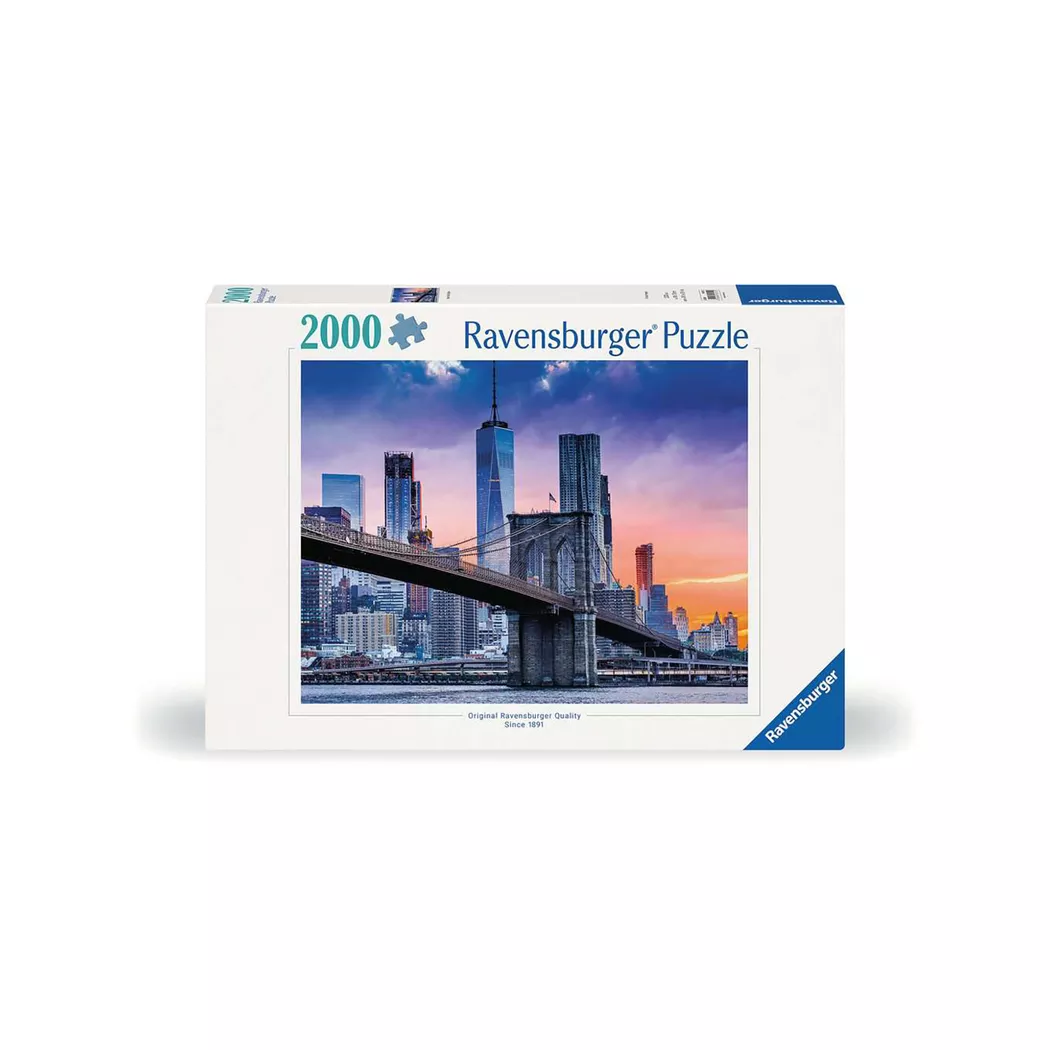 Ravensburger - Von Brooklyn nach Manhatten, 2000 Teile, Multicolor