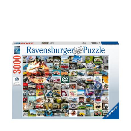 Ravensburger  Puzzle 99 Momenti di VW Bulli, 3000 Pezzi 