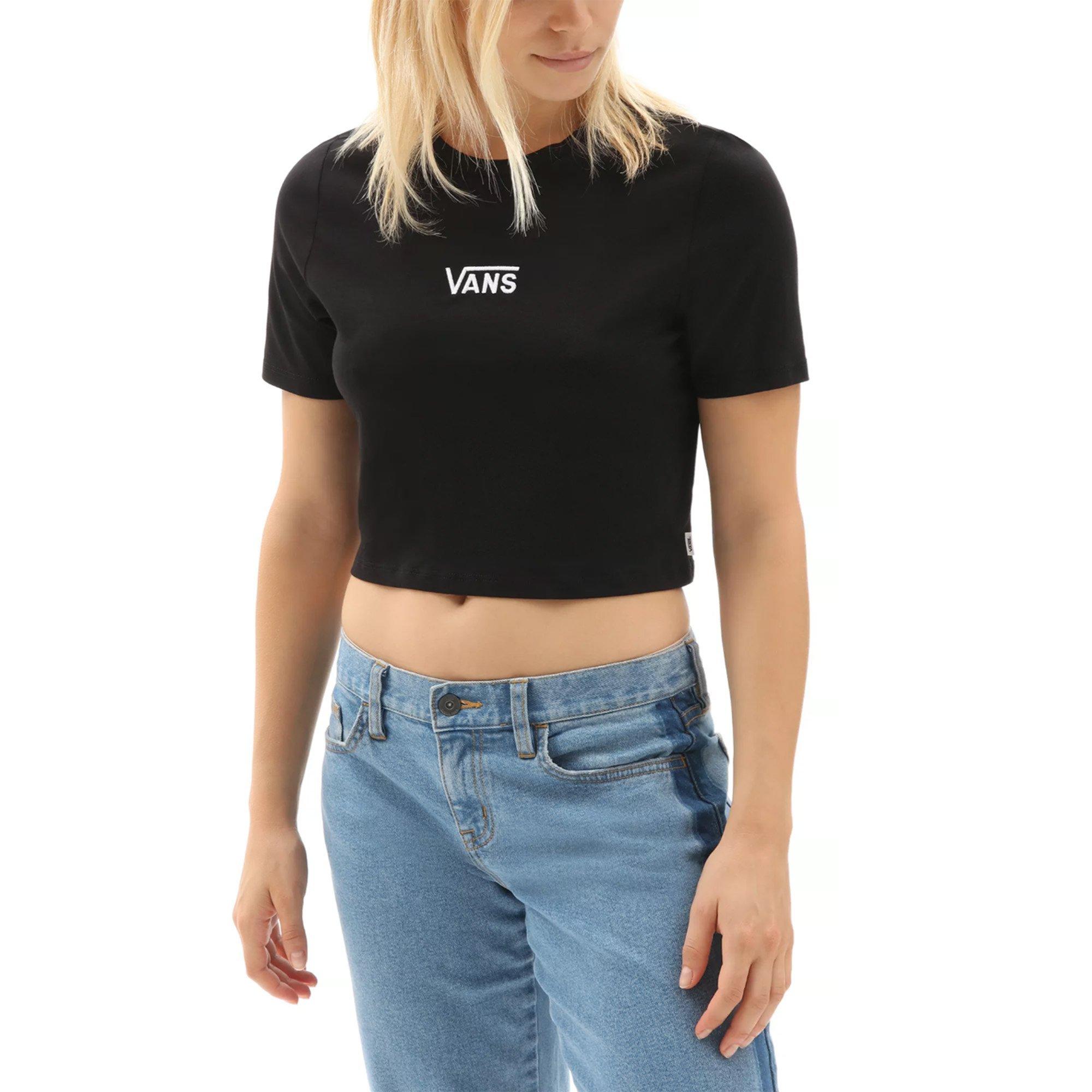 Image of T-shirt, Rundhals Damen Black L