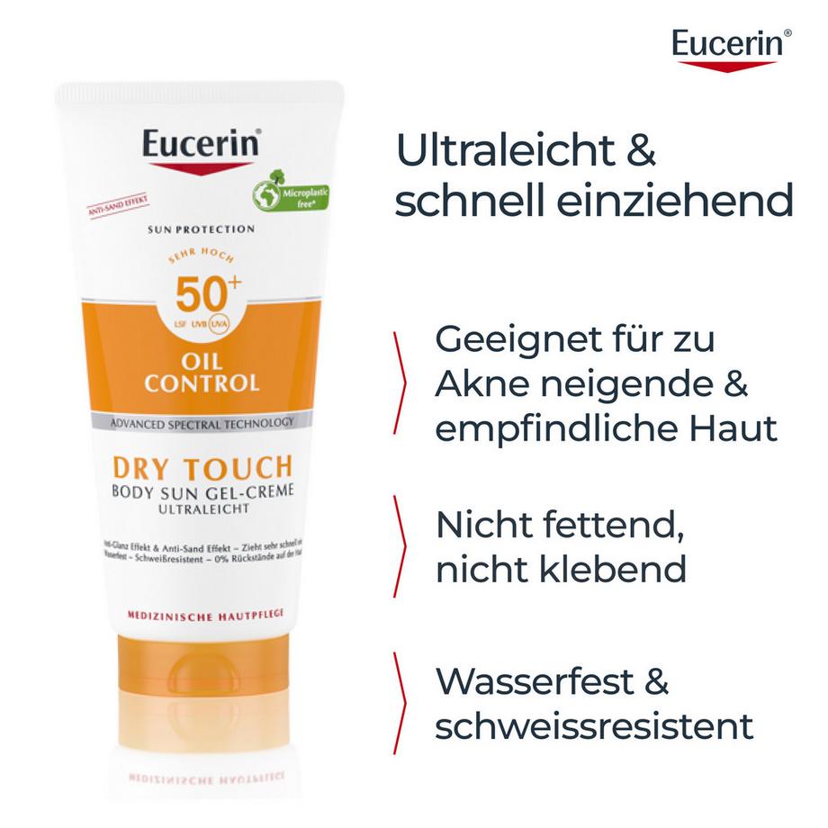 Eucerin Sun Body Oil Control Gel-Creme LSF 50+ 