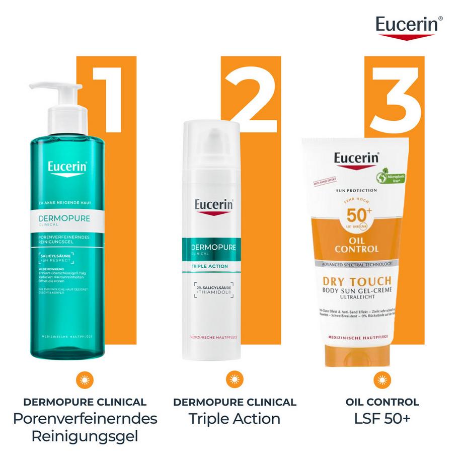 Eucerin Sun Body Oil Control Gel-Creme LSF 50+ 
