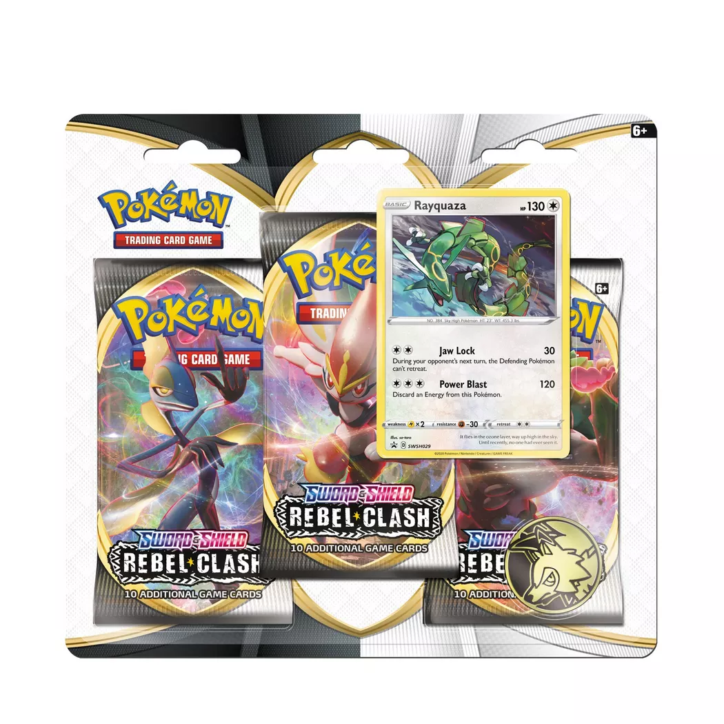 Pokémon - Pokemon E SWSH 2 Three Pack, Multicolor