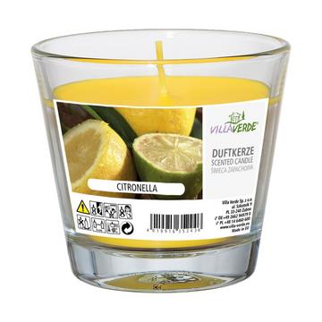 Duftkerze im Glas