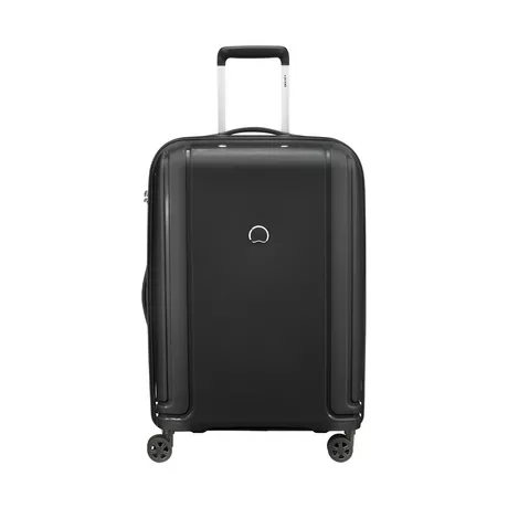 DELSEY 66cm, Hartschalenkoffer, Spinner Brisban Black