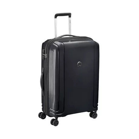 DELSEY 66cm, Hartschalenkoffer, Spinner Brisban Black