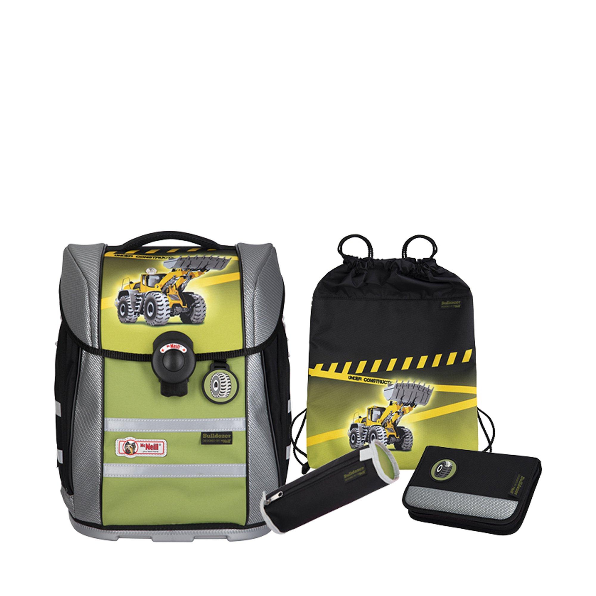 Mc Neill Set: Rucksack & Etui Ergo Primero, Bulldozer 