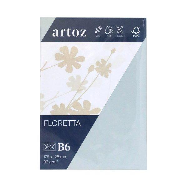 Artoz Set de couverts avec cartes Floretta 