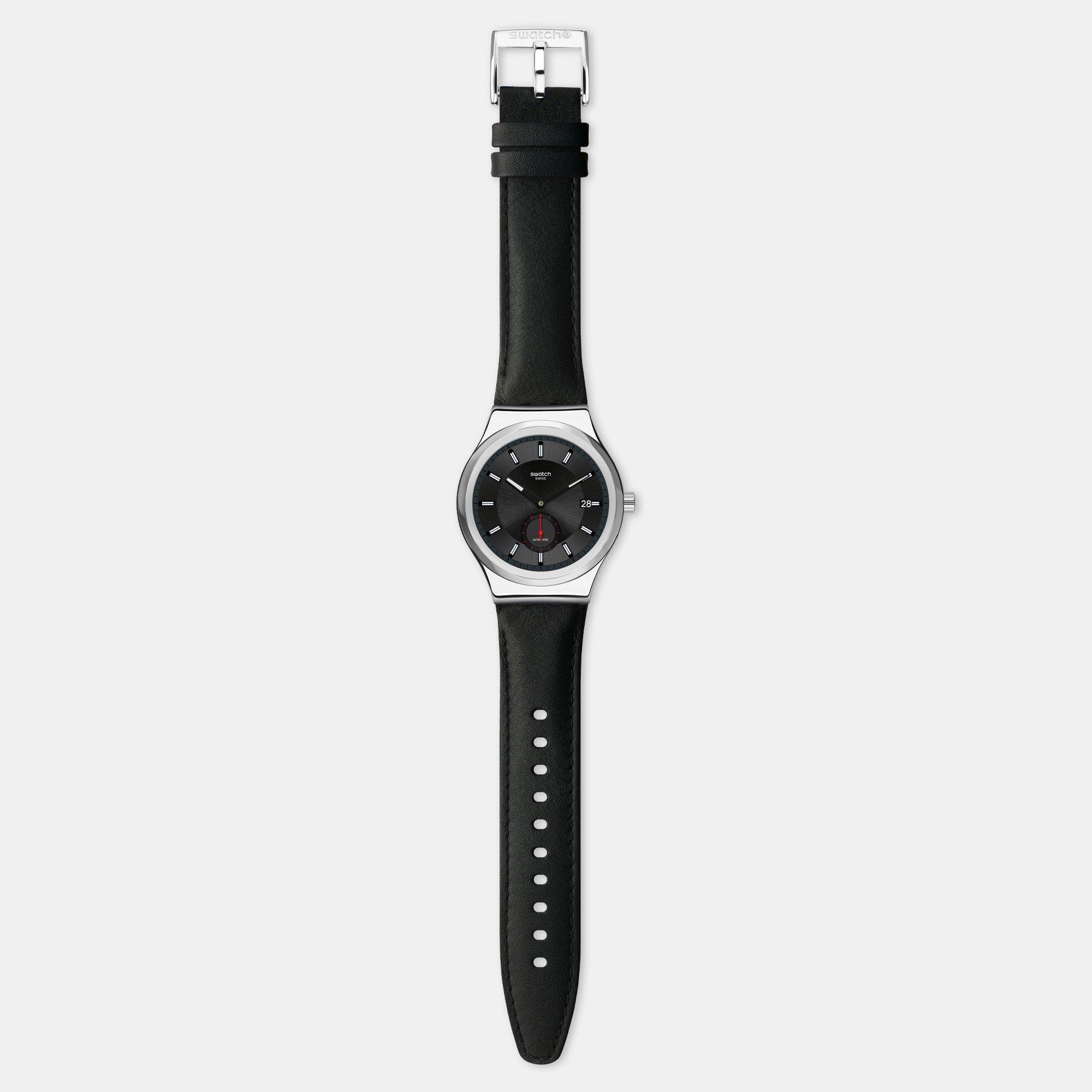 swatch PETITE SECONDE BLACK Automatikuhr 