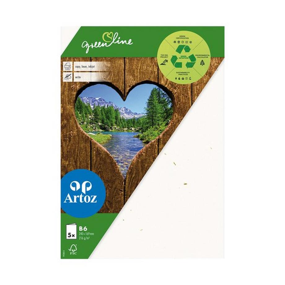 Artoz Set de cartes Green Line 