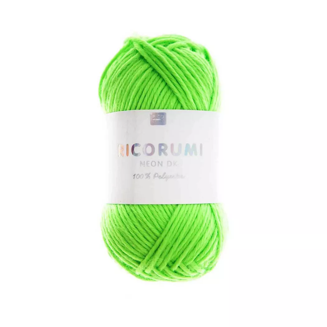 Rico Design Creative Ricorumi Neon dk Neon-Grün